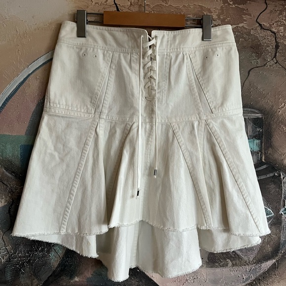 Rugby Ralph Lauren NYC Military Twill Cotton Skirt Size 6 - Picture 1 of 9